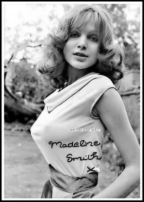 Madeline Smith Autographed Cotton Canvas Image. Limited Edition (MS-205)  • $12.11