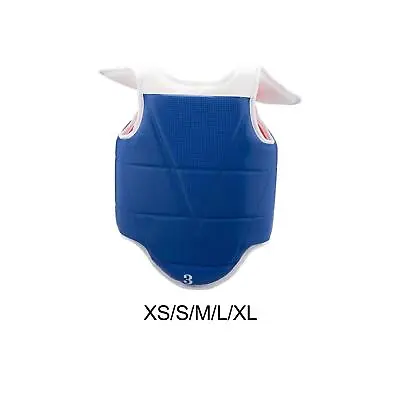 Taekwondo Protector Vest Chest Guard Protector Body Adults Kids Belly • $31.40