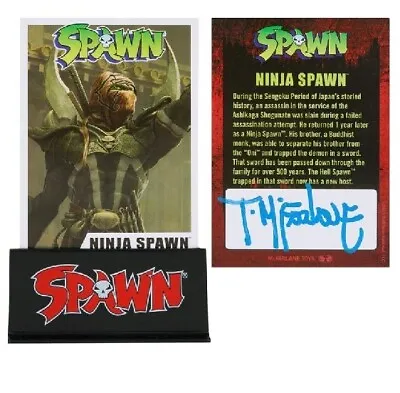Todd McFarlane Signed Spawn Ninja Variant Exclusive Figure LE /1000 Ships Now! • $59.95