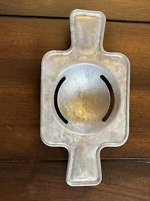 Vintage Aluminum Square Egg Yolk Separator With Handles - Unique! Ships Free • $14