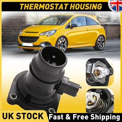 Thermostat Housing For Vauxhall Corsa D E Astra Meriva 1.2 1.4 55561629 55593033 • £17.99
