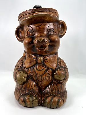 Vintage Treasure Craft Cookie Jar Brown Bear • $38