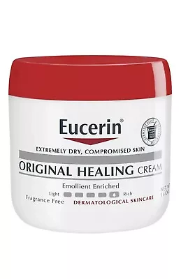 Eucerin Original Healing Moisturizing Creme Emollient Enriched 16Oz • $25