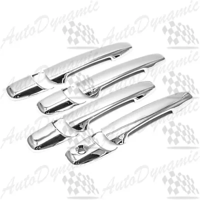 For 07-10 Ford Edge 06-12 Fusion 05-14 Mustang Chrome Door Handle Cover Covers • $14.99