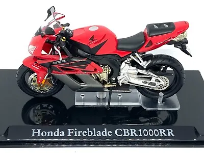 1:24 Scale Atlas Editions Honda Fireblade CBR 1000R Superbike Diecast Model Bike • £7.99