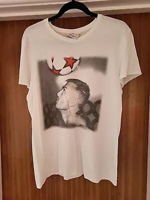 David Beckham  Sport Relief T-Shirt Age Adult Medium RARE (Beckham Heading Ball) • £5