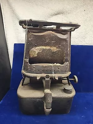 Antique Florence Portable Lamp Stove Kerosene Sad Iron Heater W/ Hair Iron • $128.88