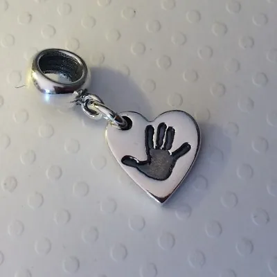 Prints Charming Dinky Heart Charm Handprint Footprint Jewellery • £60