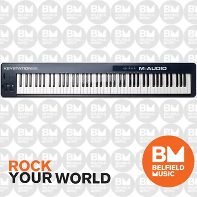 M-Audio Keystation 88 Note Semi Weighted USB Controller Midi Keyboard -Brand New • $359