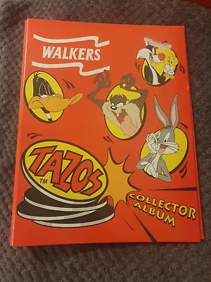 Walkers Tazos Collector Album 1-46 • £35
