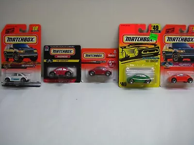 Matchbox Lot Of 5 VW Bugs Beetles • $12