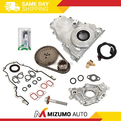 LS9 LS7 LS2 Cam Swap To LS1 LQ4 LQ9 Timing Chain Kit Cover High Volume Oil Pump • $254.95