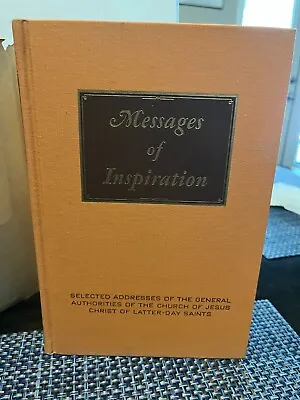 MESSAGES OF INSPIRATION - MORMON (LDS) -OWNED/SIGNED BY DAVID O. McKAY'S SON • $24.99