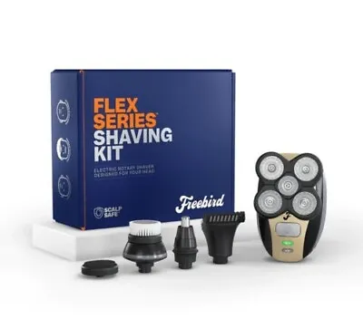 FREEDOM GROOMING FLEXSERIES ULTIMATE GROOMING KIT  Electric Head Hair Shaver • $34.99