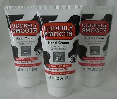 Udderly Smooth Hand Cream Lot Of 3 Tubes • $6.99