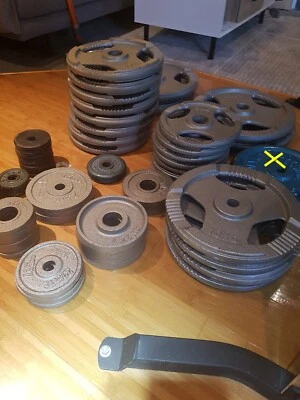 $7.50 • Buy Multiple Weight Olympic Weight Plates - All At $3.00/kg