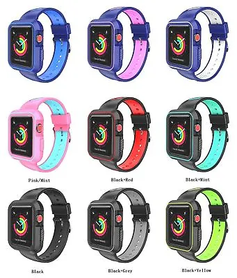$24.82 • Buy Apple Watch Soft Silicone Sport Strap Loop Replacement Band Series 4 3 2 1 Nike+