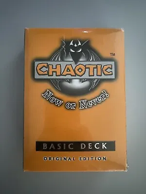 Chaotic Now OR Never Original Edition Sealed Deck • $362.15