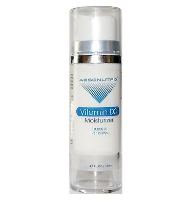 Absonutrix Vitamin D3 Moistuzier 10000 IU Per Pump 4.4 Fl Oz • $12.99