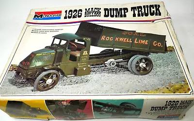 Monogram #2400  1/24 Old Timer 1926 Mack Bulldog Dump Truck Model Kit Complete • $29.99