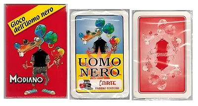 Gioco Dell'Uomo Nero Deck Playing Cards Modiano • $9.68