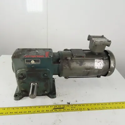 Dodge Tigear 10:1 Ratio Speed Reducer Gearmotor Baldor 2Hp 230/460 • $396.48