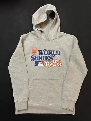 Official 1986 World Series New York Mets 35th Anniversary Hoodie Large • $50