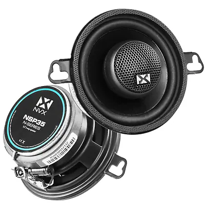 NVX NSP35 200W Peak (70W RMS) 3.5  N-Series 2-Way Coaxial Speakers • $34.99