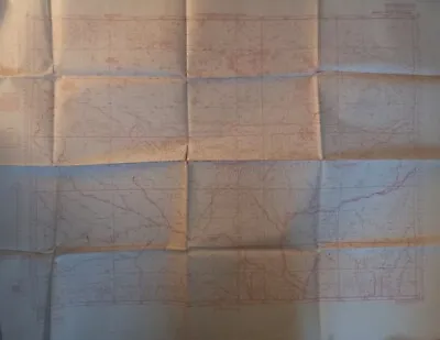 Vintage RAF Air Navigation Plotting Chart Bengal 1945 Restricted • £46.99