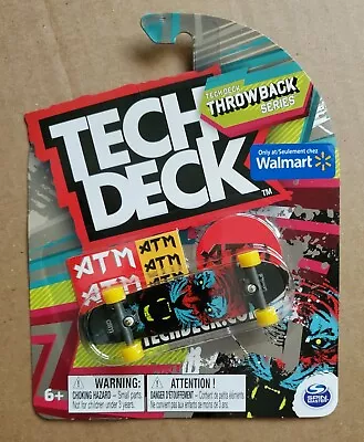 Tech Deck * Atm * Longboard * Throwback Series * Fingerboard *  New 2023 • $8.99