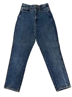 Vintage Jordache Studio Womens High Rise Denim Mom Jeans Size 14 • $13.99