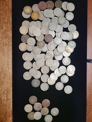 $38 • Buy Lot Of (89) Liberty  V  Nickels & (9) Shield Nickels - Low Grade/Problems/Culls