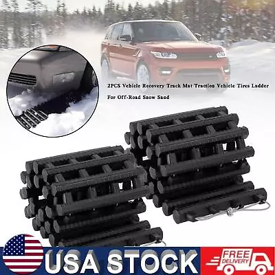 Vehicle Recovery Track Mat Tractio Vehicle Tires Ladder For OffRoad Snow Sand • $55.61