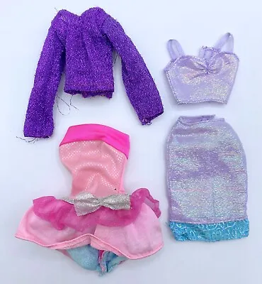 L28 Dressed Barbie Doll Clothing Lot Fashion Mary Kate And Ashley Skirt Top • $4.99