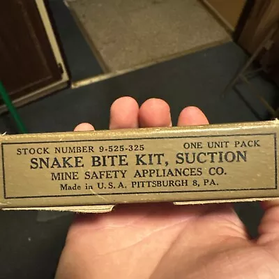 Vintage Snake Bite Kit Never Opened. • $15