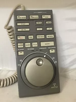 Sony RM-E9700 Editing Controller Made In Japan Video Editing Vintage Working • $49