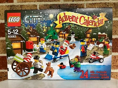 Lego City 60063 City Advent Calendar BRAND NEW & SEALED RARE • $79.99