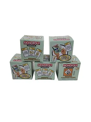 Monopoly Surprise Collectible Tokens Lot Of 5 Boxes • $12.95