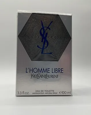 Yves Saint Laurent L'homme Libre 3.3 OZ Men's Eau De Toilette Spray Sealed Real. • $585