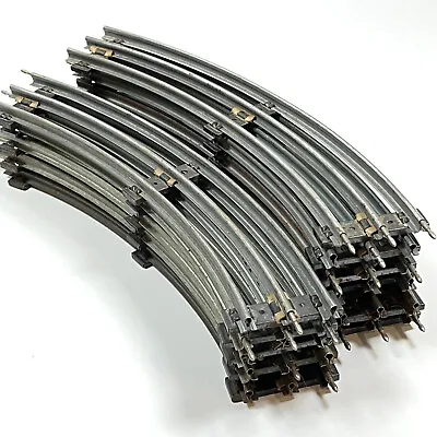 Vintage Marx O-27 Gauge Tubular 3 Rail Curve Track 11 Pcs • $5.99