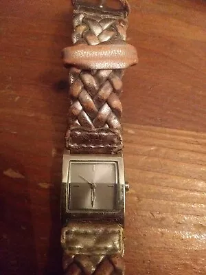 £0.99 • Buy New Look Ladies Watch In Rustic Style Condition  Running With A New Battery