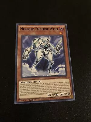Yugioh! Meklord Emperor Wisel - LED7-EN023 - Common - 1st Edition Near Mint Eng • $1.49
