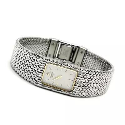 Used Seiko Credor Womens Wrist Watch Silver Tone Stainless Steel  Quartz Analog • $539.51