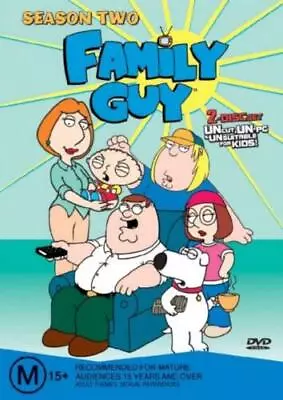 Family Guy Season 2  Dvd 2 Disc Set  Seth Macfarlane Region 4 New And Sealed • $6