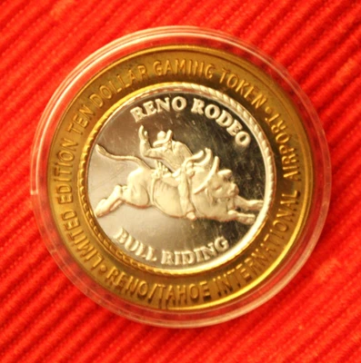 $19.95 • Buy $10 Gaming Token, 1999 RENO/TAHOE International Airport. RENO RODEO