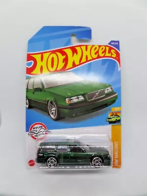 Hot Wheels Volvo 850 Estate Wagon Green 2/5 2019 HW Wagons New Sealed Long Card • $7.69