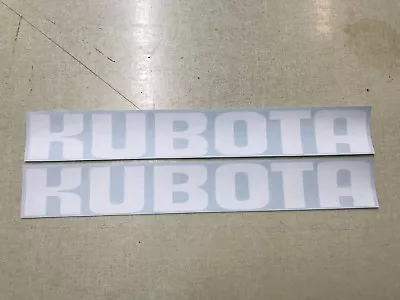 Kubota Backhoe Decals • $41.71