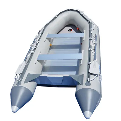 $1349 • Buy 3.8M Inflatable Boat Fishing Sport Boat Raft Dinghy Yacht Tender Pooton Gray