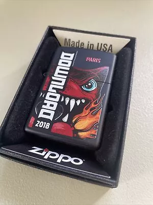 Download Paris Festival Zippo Lighter Limited Edition With Box (black) • £20