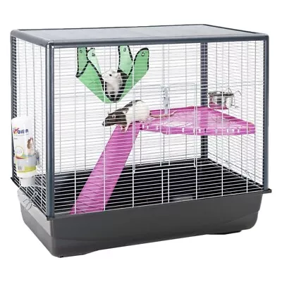 Savic Hamster Rat Guinea Pig Small Pet Cage Indoor 2 Tiers Home Pet House NEW • £109.90